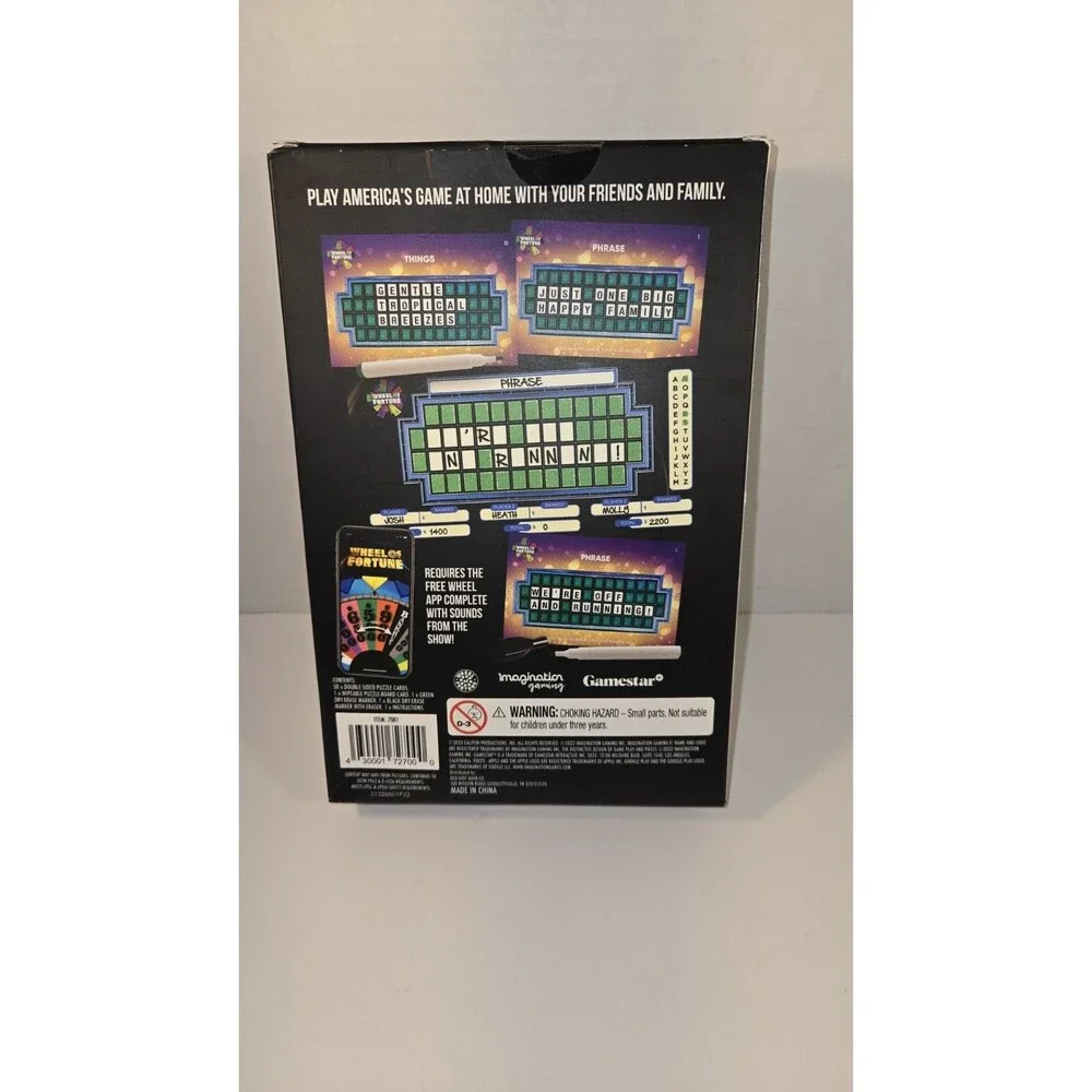 Game Star Wheel Of Fortune Spin The Wheel Solar Puzzle Win New Inbox